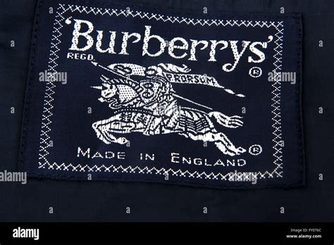 Burberry Etikett .